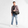 Çantë shpine Eastpak Jr Bag EK00007777H1, poliester, brez i rregullueshëm, gri