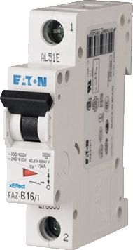 Ndërprës automatik Eaton FAZ C3/1 DC, 1P, 3A, 15kA