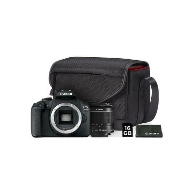 Canon EOS 2000D 18-55mm + Çantë + 16GB