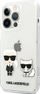 Mbulesë telefoni Karl Lagerfeld Ikonik për iPhone 13 Pro, PC TPU, transparente