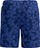 Pantallona banje meshkujsh Speedo Lookout Printed 18", UPF50+, blu marinë