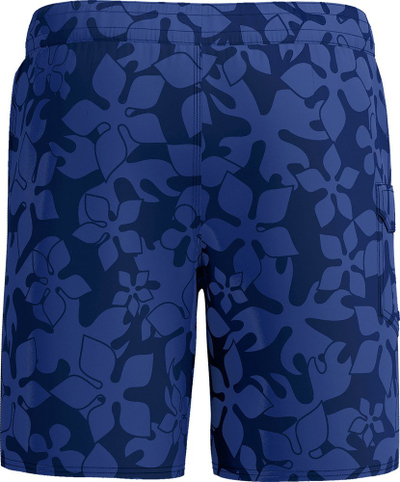 Pantallona banje meshkujsh Speedo Lookout Printed 18", UPF50+, blu marinë