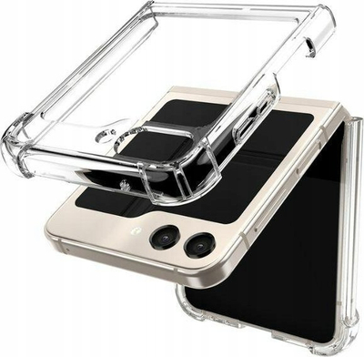 Mbulesë telefoni Mercury SuperProtect për Samsung Galaxy Z Flip6, silikoni, transparente