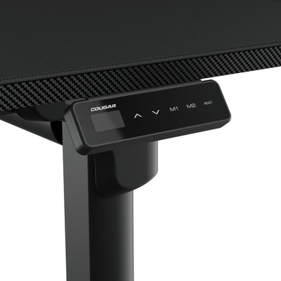 Tavolinë gaming elektrike Cougar E-Grav 180, 180x75 cm, 73–118 cm, e zezë