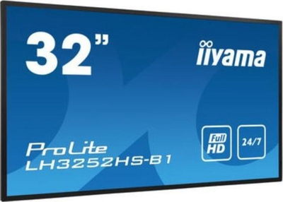 Monitor Iiyama ProLite LH3252HS-B1, 31.5'', 1920 x 1080 (FullHD), i zi