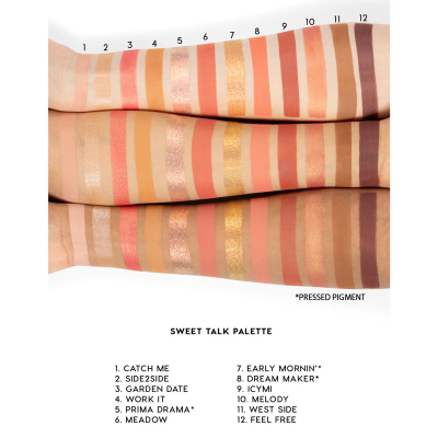 Paletë për sy Colourpop, Sweet Talk, 12g