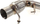 Downpipe TurboWorks BMW 114i 120i F20 F21 F22 F30 N13, 1.6T, çelik inoks