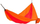 Hamak King Camp Orange Red, 270 x 130 cm, 100 kg, portokalli e kuqe