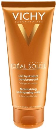 Qumësht autobronzues Vichy Idéal Soleil, hidratues, fytyrë dhe trup, 100 ml