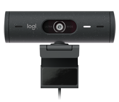 Kamerë web Logitech Brio 500, Full HD 1080p, mikrofon me reduktim zhurme, grafit
