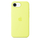 Apple iPhone 16e Silicone Case, Neon Yellow, Seasonal