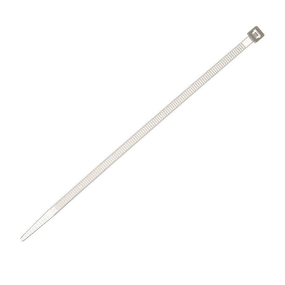 Lidhëse kabllosh Elematic, 4.5 x 178 mm, të bardha