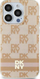 Mbulesë telefoni DKNY DKHMP15SHCPTSP, për iPhone 15 14 13 6.1", MagSafe, rozë