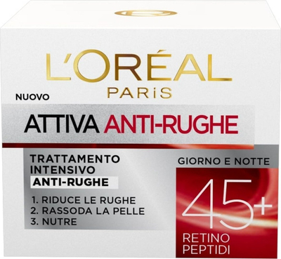 Krem fytyre L'Oréal Dermo Expertise Active Anti-Wrinkle 45+, 50ml, për rrudha
