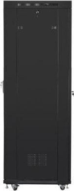 Kabinet rrjeti Lanberg Standing Rack 19" 42U, 600x1000mm, i zi