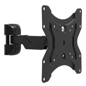 Mbajtëse muri për TV Maclean MC-741, 13-42", VESA 200x200, 25kg, e zezë