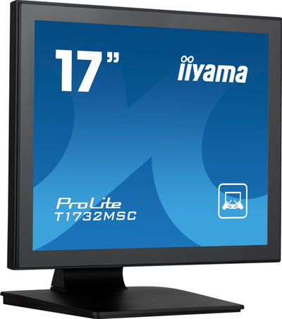 Monitor me prekje Iiyama ProLite T1732MSC-B1SAG, 17", 10 pika multi-touch, i zi