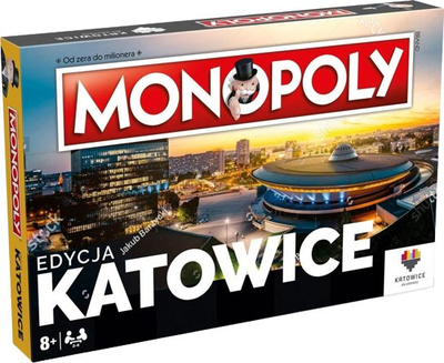 Lojë tavoline Monopoly Katowice, edicion i veçantë, 2-6 vetë, 8+