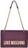 Çantë për femra Love Moschino, burgundy