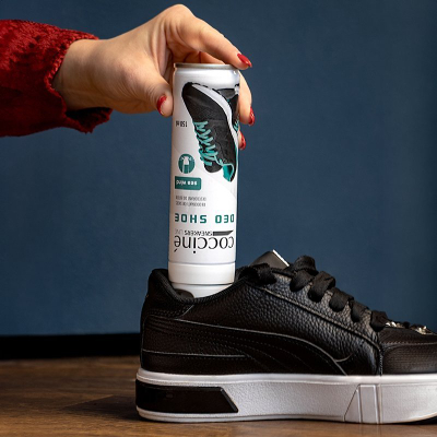 Deodorant këpucësh Coccine Sneakers Deo Shoe Sea Wind, 150ml, transparent