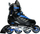 Patina inline për fëmijë Mico Ghost Boy Jr PW 125C, rregullim madhësie, kushineta ABEC 7, e zezë blu