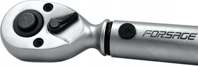 Çelës dinamometrik Forsage 1/4", 1-25 Nm, me shkallë bllokimi, me certifikatë kalibrimi
