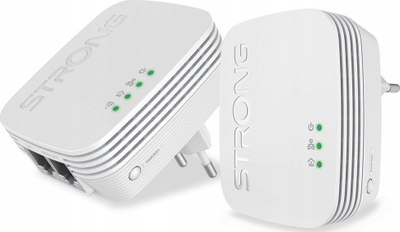 Powerline kit Strong POWERLWF600DUOMINI AV600, WiFi N300, portë Ethernet, plug and play