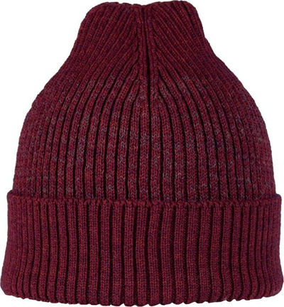 Kape leshi merino Buff Active Hat Beanie 1323396531000, për dimër, e kuqe claret