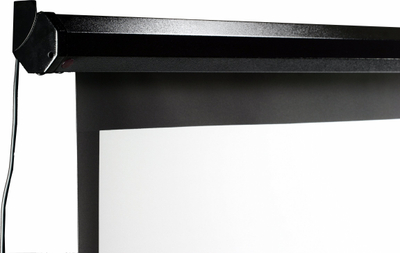 Ekran projektori Elite Screens VMAX135XWH2, 135", 16:9, i bardhë me kasetë të zezë
