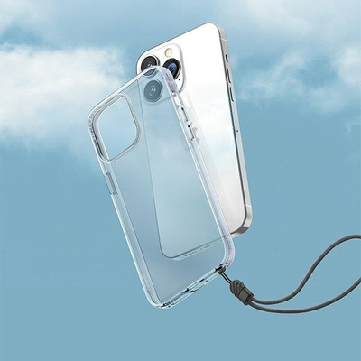 Mbrojtëse telefoni Uniq Air Fender për iPhone 14 Plus, transparente, nude