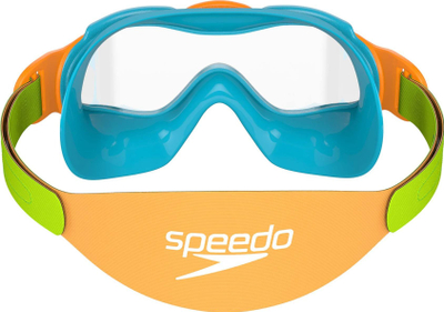 Syze noti për kalamaj Speedo Biofuse Mask, mosha 2–6 vjeç, blu