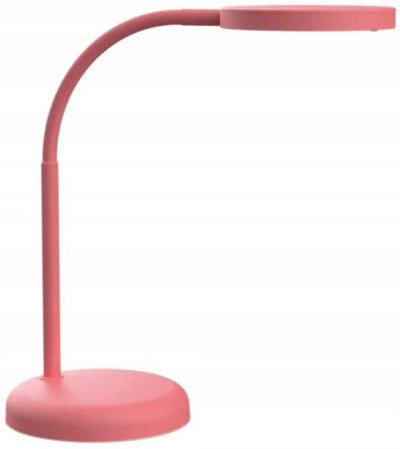 Lampë tavoline MAUL joy LED, krah fleksibël, portative, rozë
