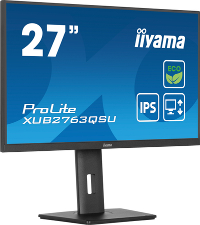 Monitor Iiyama ProLite XUB2763QSU-B1, 27\", Quad HD, i zi