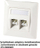 Prizë optike murale EFB Electronics SC X 4, 4 porta SC, e bardhë RAL 9010
