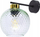 Applique muri TK Lighting Devon 4629, E27, xham transparent, metal i zi