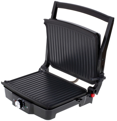 Grill elektrik Camry CR 3053, pllaka Teflon, fuqi e lartë, i zi