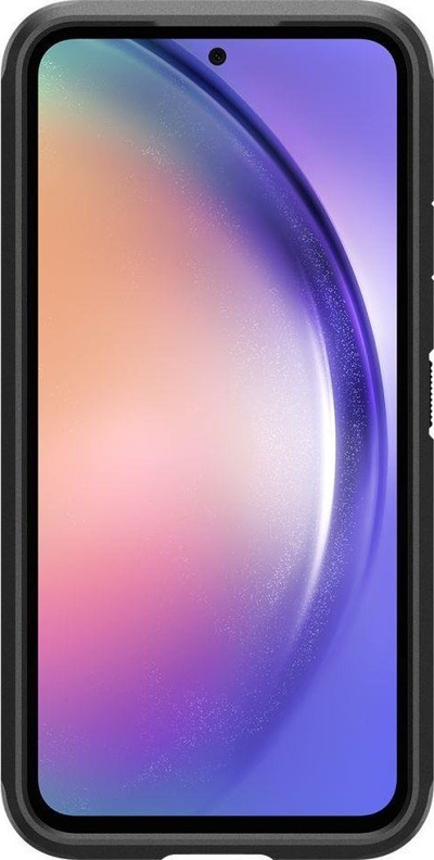 Kllëf telefoni Spigen Tough Armor për Samsung Galaxy A54 5G, mbrojtje e fortë, me këmbëz, i zi mat