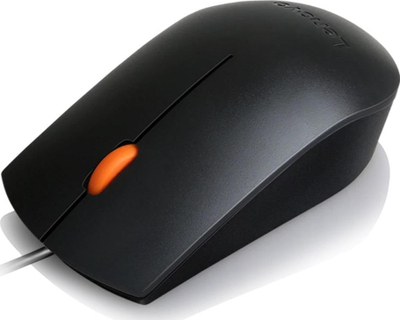 Maus Lenovo 300 GX30M39704, 1600 DPI, me kabllo USB, i zi