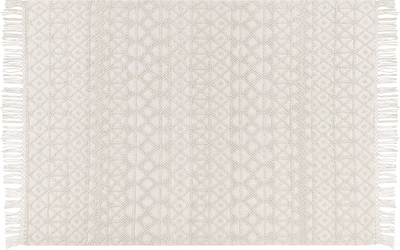 Tapet ALUCRA Area Rug, 160 x 230 cm, me model gjeometrik, bezhë e çelët