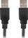 Kabllo Lanberg (CA-USBA-20CU-0010-BK), USB-A në USB-A, 1 m, e zezë