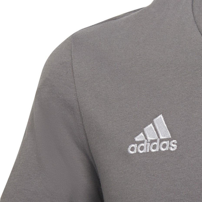 Bluzë për goca Adidas HC0444, pambuk, gri