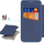 Këllëf telefoni Dux Ducis Skin X Pro për iPhone SE 2025, MagSafe, xhep karte, blu