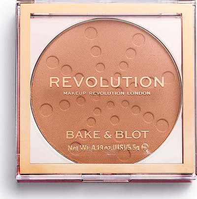 Pudër grim Makeup Revolution, 5.5g, kafe