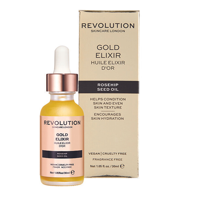 Serum për fytyrë Revolution Rosehip oil Gold Elixir 30 ml