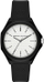 Orë për meshkuj Armani Exchange, e zezë