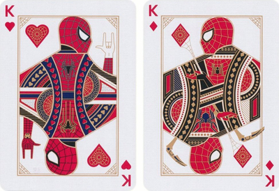 Karta loje Theory11 Spider-Man Movie, koleksionare, me ilustrime speciale