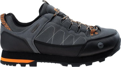 Këpucë trekking Hi-tec Gelen II Low WP, për burra, që s’i hyn uji, gri me të zezë