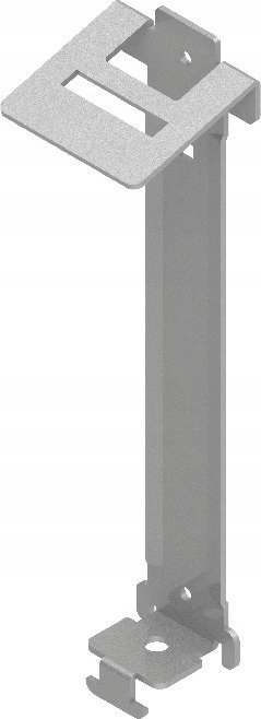 Горен носач за фотоволтаични панели BAKS UPG10MC 878110, челик 3 mm, сив