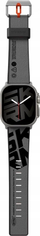 Rrip dore Skinarma Spunk për Apple Watch Ultra 49mm, silikon, jeshile pewter