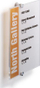 Tabelë informuese Durable Crystal Sign, A4 210 x 297mm, akrilik transparent